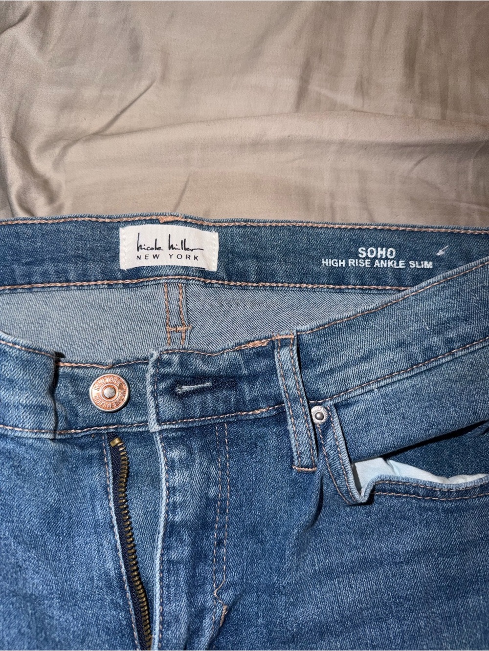 New York & Company SOHO Slim Jeans - Medium Blue